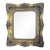 Vintage Gold Rococo Style Wall Mirror For Sale