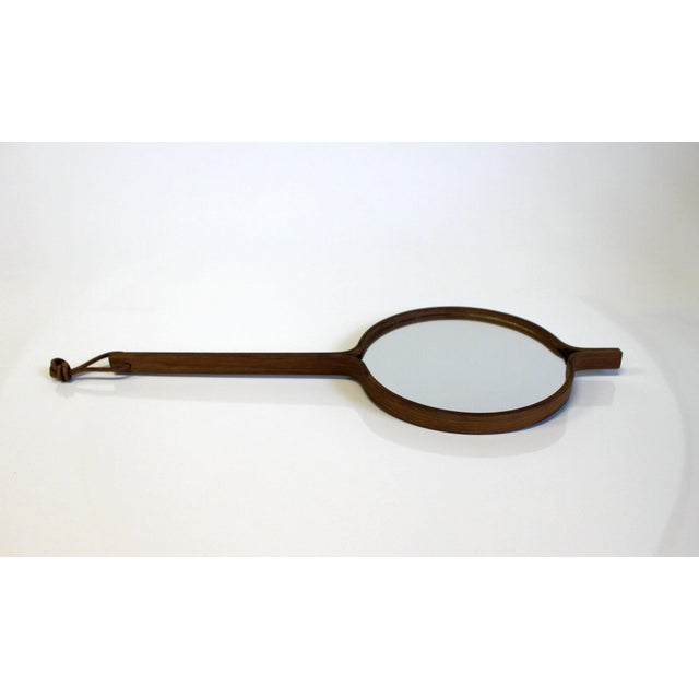 Mirror in Teak by Bech & Starup for Den Permanent Copenhague, 1960s For Sale - Image 3 of 6