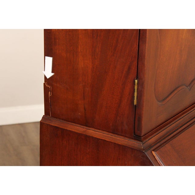 Kittinger Colonial Williamsburg Mahogany Slant Front Secretary Desk For Sale - Image 13 of 18