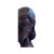 Mid 20th Century Art Deco Style Carved Wood Bust of a Lady For Sale In Philadelphia - Image 6 of 9
