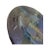Paul Hathcoat Signed Studio Art Dichroic Fused Glass Charger For Sale - Image 4 of 7
