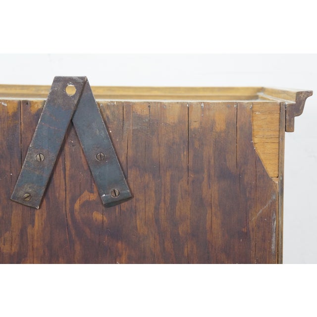 Antique Victorian Oak Apothecary Medicine Curio Display Cabinet Cupboard 23" For Sale - Image 17 of 18