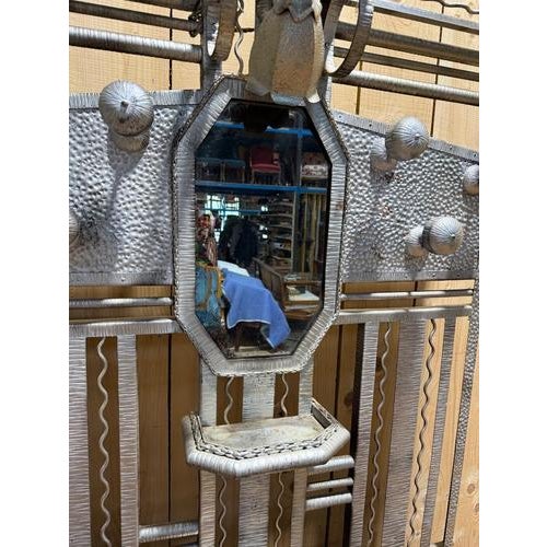 Art Deco Iron Coat Rack For Sale - Image 3 of 9