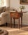 1920s Antique French Mahogany Drop-Leaf Sewing / Work Table For Sale - Image 5 of 6