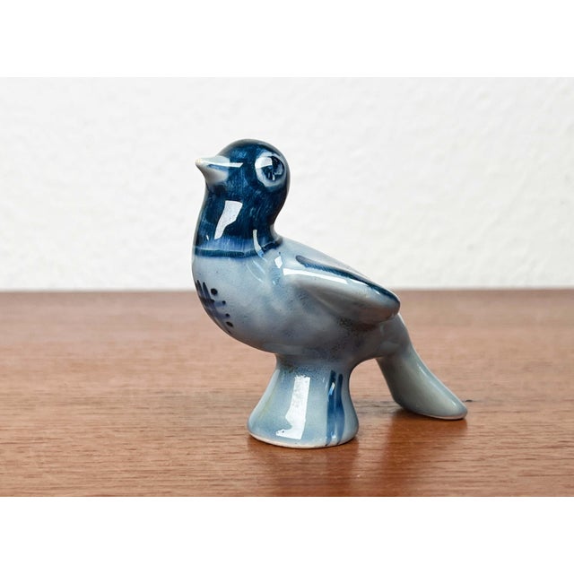 Mid-Century Modern Danish Studio Pottery Bird Candleholder from Søholm, 1960s For Sale - Image 12 of 17