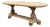 Oval Table in Solid Oak, 1960s For Sale