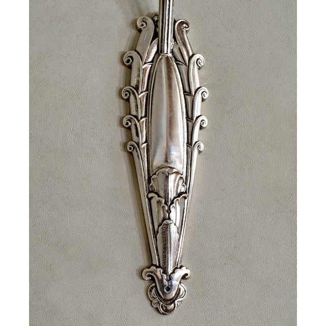 Lorrain Daum & Hudry Pair of French Art Deco Floral Glass Wall Sconces - 1930s For Sale - Image 15 of 16