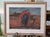 Hermine S. Signed Midcentury Folk Art Watercolor & Gouache, Woman and Child For Sale In Washington DC - Image 6 of 8