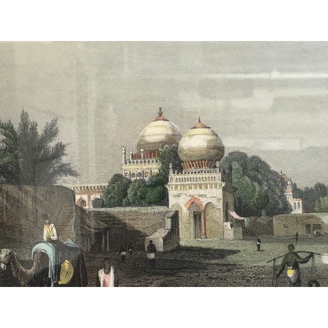 Sculpture Materials Antique Hand Colored English Engraving by Montgomery Martin For Sale - Image 7 of 10
