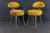 Object: Cocktail chair Epoch & style: Mid-Century - 60s Features - simple design - fluffy yellow retro cover - removable...