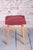 Mid-Century Stool in Upholstery and Beech, Slovakia, 1960s For Sale - Image 4 of 9
