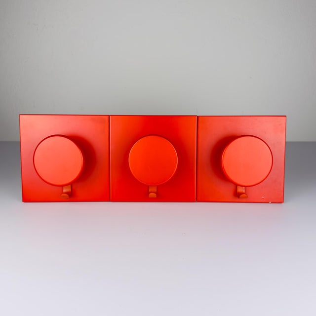 Mid-Century Space Age Wall Hangers, Italy, 1980s, Set of 3 For Sale - Image 13 of 18