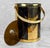 Vintage Hollywood Regency Gold & Black Mirrored Ice Bucket by Larry Laslo For Sale - Image 6 of 10
