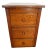 Antique Mission Arts & Crafts Quarter Sawn Oak 3 Drawer Small Filing Cabinet Nightstand, Hand Cut dovetail Drawers 23.5"...