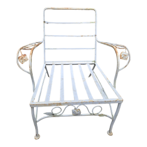 Vintage Wrought Iron Patio Chair