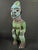 Late 20th Century African Tribal Art Carved Wood and Beaded Bamileke Statue From Cameroon For Sale - Image 10 of 14