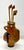 Folk Art Vintage Hand-Carved Wooden Golf Bag & Clubs – Folk Art Sculpture With Removable Clubs For Sale - Image 3 of 7