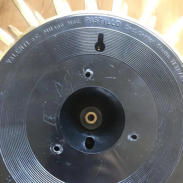 Pistillo Wall or Ceiling Lamp by Studio Tetrarch for Valenti Luce, 1970s, in Very Good conditions. Designed 1970 to 1979...