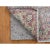 Traditional 1960 Blue Pure Wool Vintage and Worn Persian Kerman Hand Knotted Mat Rug 1'6"x2' For Sale - Image 3 of 6