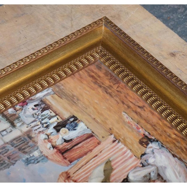 Paper Carefree Days, Print, Framed For Sale - Image 7 of 10