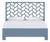 Silas Standard Bed King - Regatta Blue For Sale