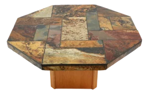Vintage Brutalist Coffee Table, 1970s