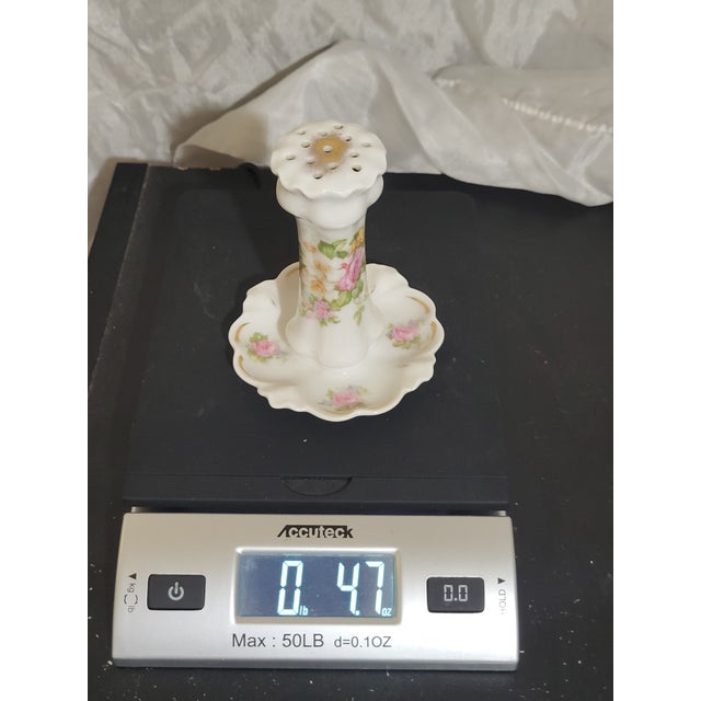 Vintage Austrian Porcelain Hatpin Holder For Sale - Image 13 of 13