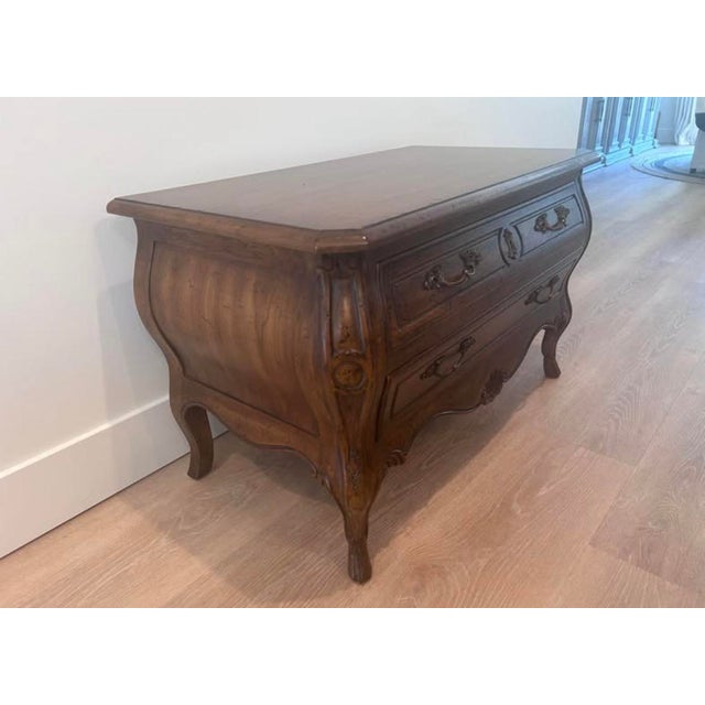 Vintage Heritage Grand Tour French Louis Style Bombe Chest For Sale - Image 6 of 6