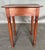 Brown 19th Century American Cherry One Drawer Stand With Turned Legs and Feet For Sale - Image 8 of 11