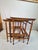 Victorian 19th Century Victorian Chestnut Stacking Ball Nesting Table Set of 3 For Sale - Image 3 of 12