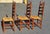 Mid 20th Century Ethan Allen Heirloom Nutmeg Maple Colonial Early American Ladder Back Dining Side Chairs Set of 3 For Sale In Washington DC - Image 6 of 10