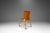 Introducing a rare, refined set of four patinaed 'Cos' dining or office chairs, designed by Josep Lluscà for the fabled...