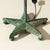 Vintage Verdigris Copper Alloy Brutalist Star Table Lamp For Sale - Image 13 of 14