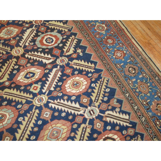 Persian Zabihi Collection Tribal Large Antique Malayer Rug - 10'1" x 16'2" For Sale - Image 3 of 10