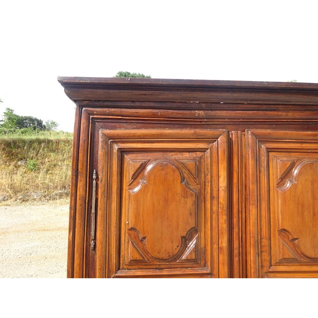 Louis XIII Walnut Armoire For Sale - Image 3 of 18