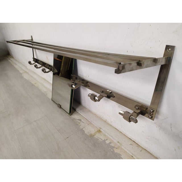 Art Deco Chrome Coat Rack, 1930s For Sale - Image 9 of 18