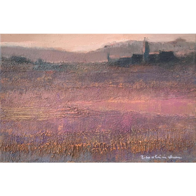 Katarzyna Zwolinska, In the Distance, Mixed Media Painting, 2021 For Sale - Image 6 of 6