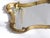 Hollywood Regency Rococo Baroque French Gold Gilt Scalloped Mirror with Floral Design, 1960s For Sale - Image 6 of 10