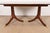 Baker Furniture Style Georgian Banded Mahogany Double Pedestal Extension Dining Table, Newly Refinished For Sale - Image 10 of 12