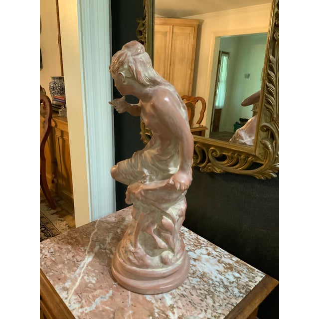 Reproduction of Mathurin Moreau’s “La Source” – French Academic Classical Sculpture Great for Neoclassical, English & Grand Tour Decor. See Pics! For Sale In New Orleans - Image 6 of 12