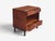 Auburn John Widdicomb, American Modern, Nightstand, Walnut, Brass, Usa, 1960s For Sale - Image 8 of 13