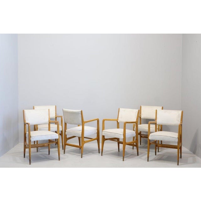 Mod. 110 Chairs by Gio Ponti for Cassina. Italy, 1950, Set of 6 For Sale - Image 13 of 18