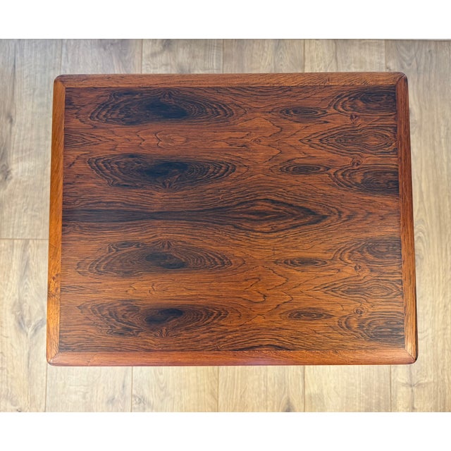 Scandinavian Rosewood Side Table, 1960s For Sale - Image 15 of 17