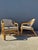 Pair of Danish Bamboo Lounge Chairs, Circa 1970s For Sale - Image 4 of 10