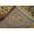 Textile Traditional Mid Century Modern Beige Floral 4 Star Isfahan Handknotted Silk Rug For Sale - Image 7 of 7