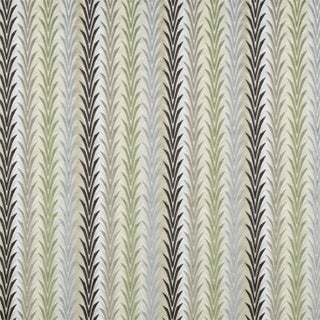 Harlequin Velika Fabric in Brass/Ebony/Glacier For Sale
