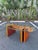 Mid-century teak modular coffee table. Gustav Gaarde for Trekanten. A beautiful and modern silhouette with a minimalist...