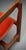 Orange Vintage Dining Chairs in Oak and Velvet by Guillerme Et Chambron, France, 1960, Set of 2 For Sale - Image 8 of 13