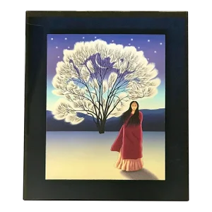 R C Gorman Original Lithograph “Nocturne”