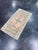 Early 21st Century Turkish Mini Rug Oriental Hand Knotted Vintage Rug 1'10" x 3'7" #17869 For Sale - Image 5 of 8